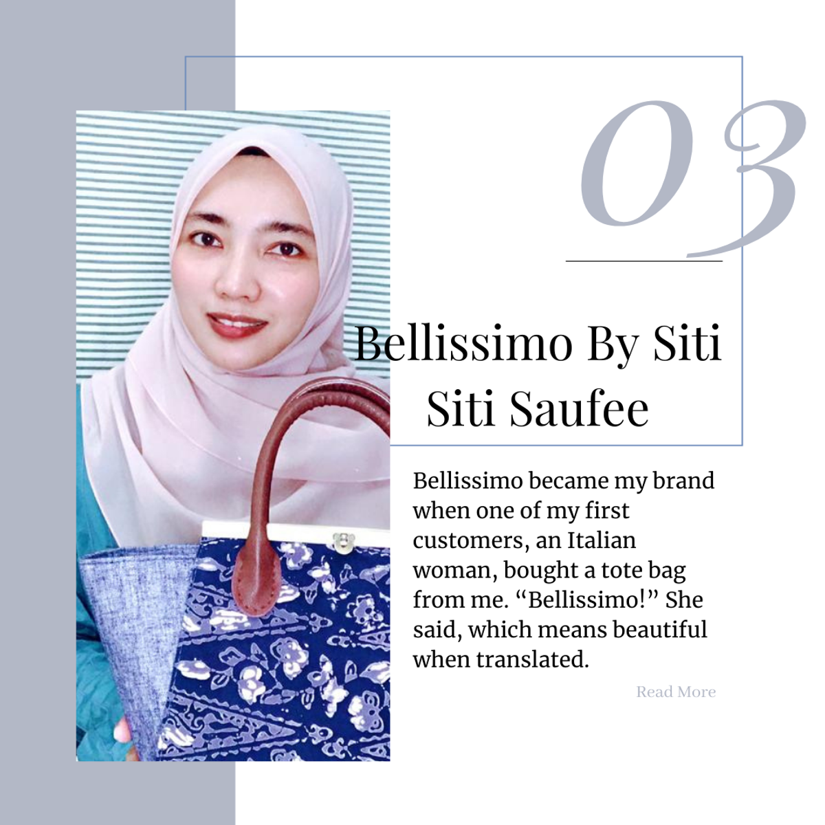 Pembuat Beg Tangan Malaysia - Bellissimo By Siti/Siti Saufee