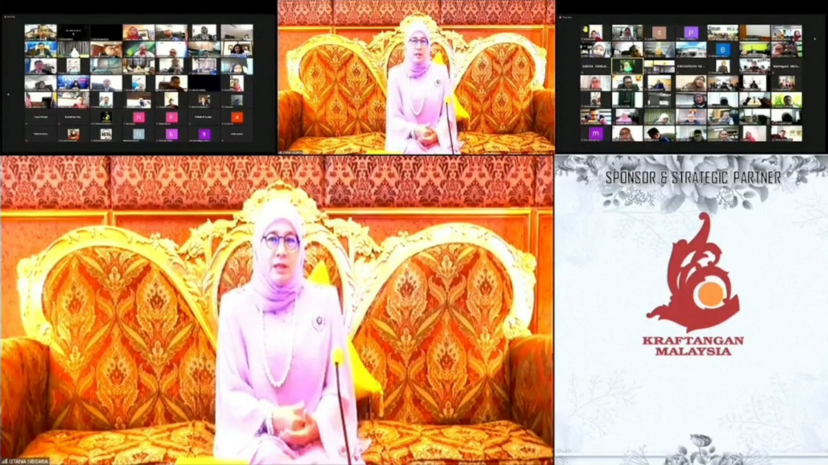 Video Pembukaan 100 kedai Di The Tunku Azizah Handmade Market (TTAHM) 2021