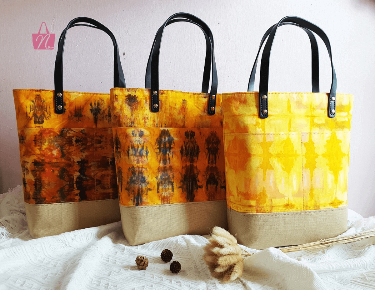 Ikat Celup Tote Bag Tie Dye Beg Telekung