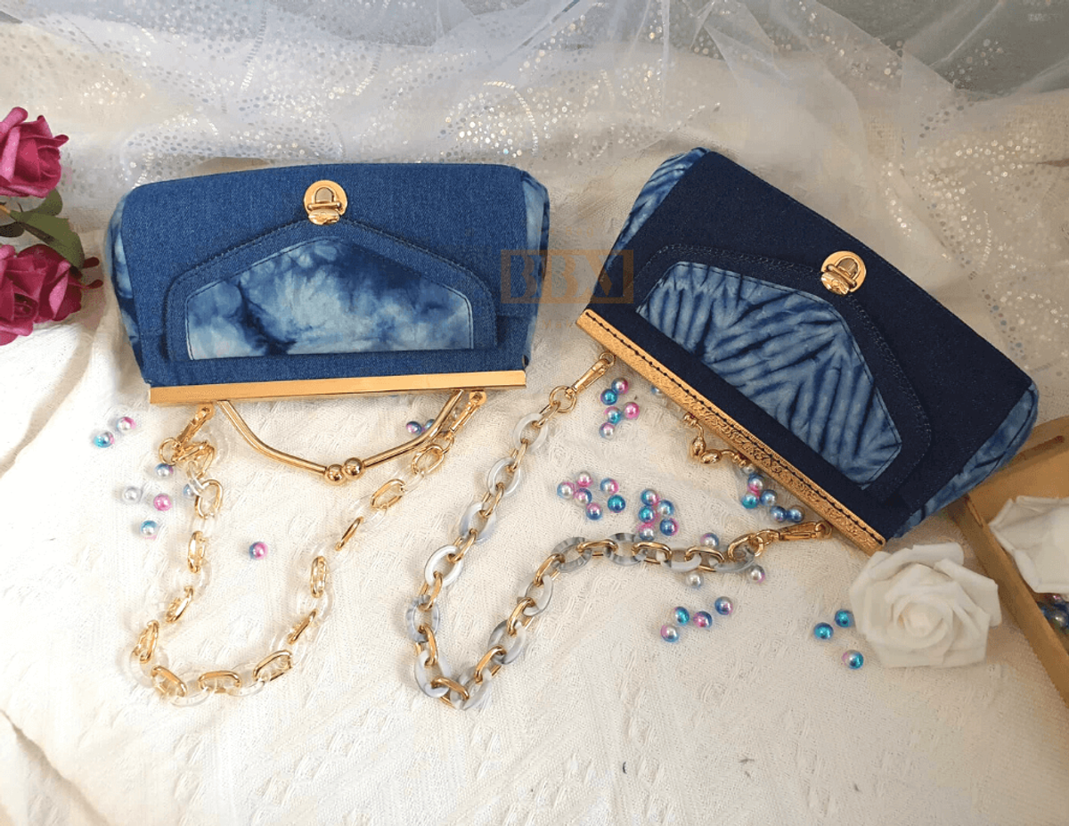 Denim Purse Frame