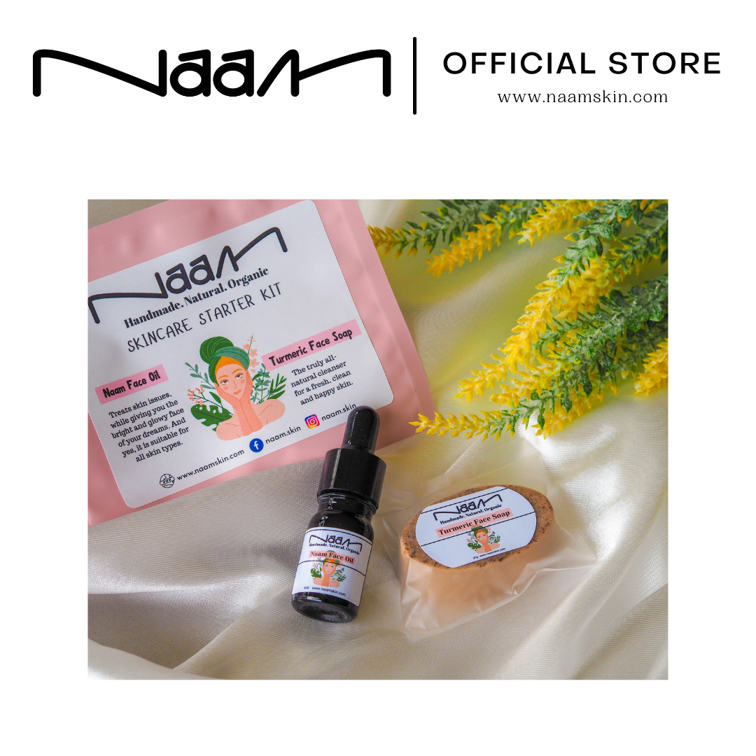 Skincare Starter Kit (Naam Face Oil & Turmeric Face Soap)