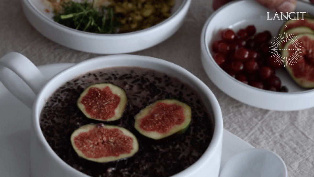 Sweet Black Rice Porridge Recipe