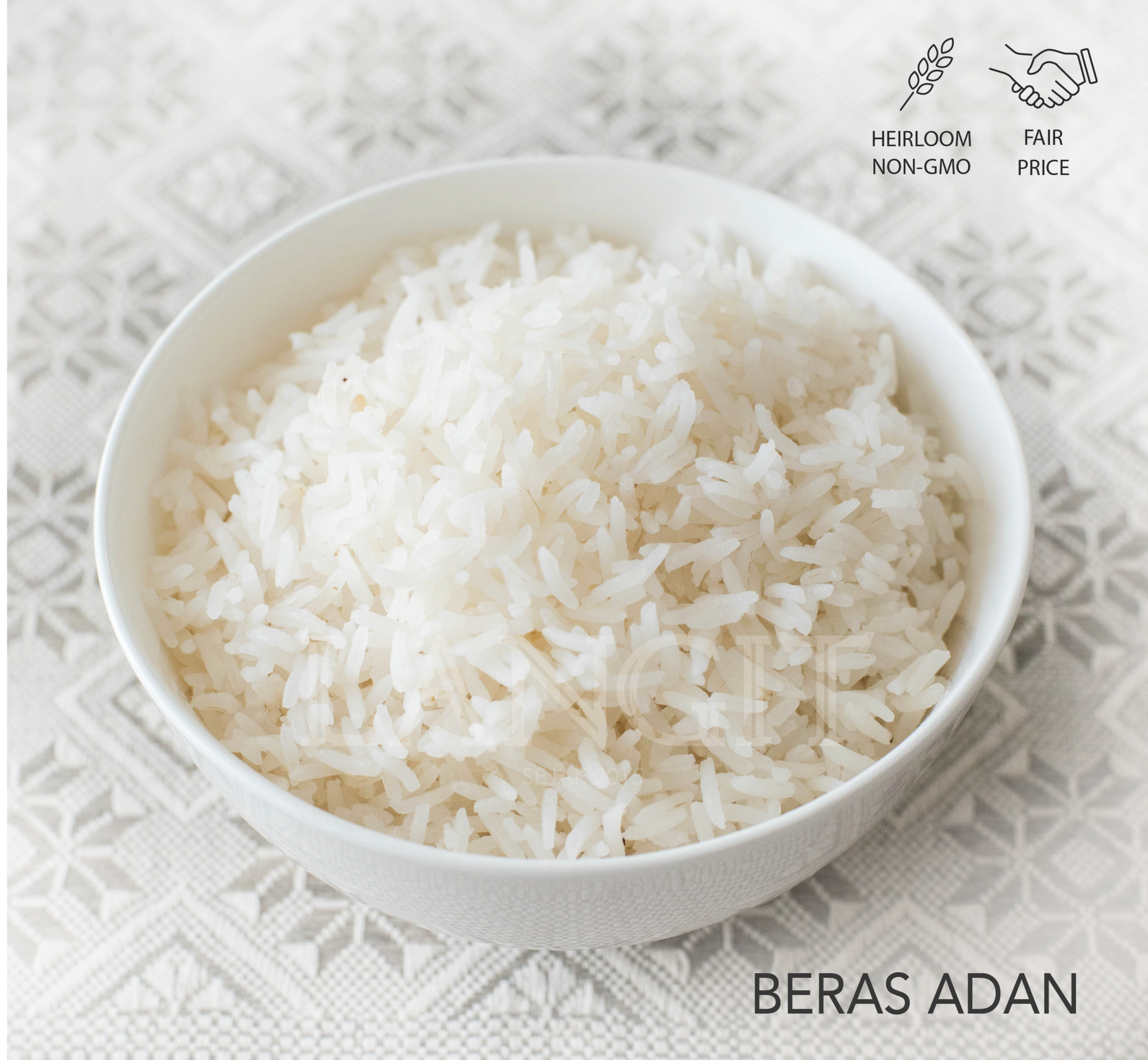 langit collective beras adan white rice