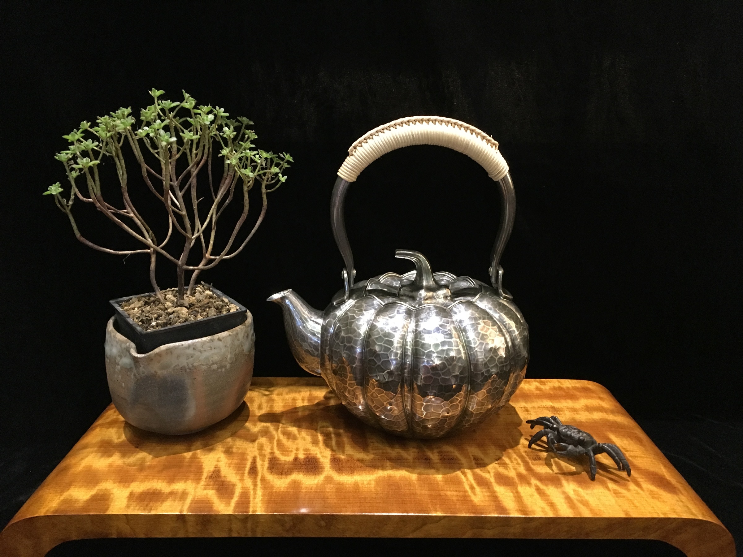 純銀】湯沸 寺内 刻印有