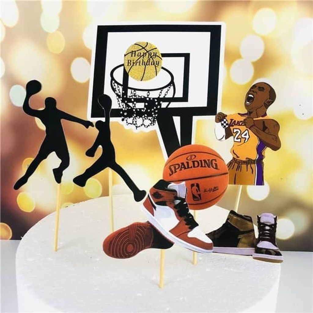 篮球世界杯蛋糕简笔画主题 篮球蛋糕怎么画 - 第 3 - 水彩迷