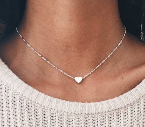 Minimalist Simple Heart Shape Necklace – Insiders Deal