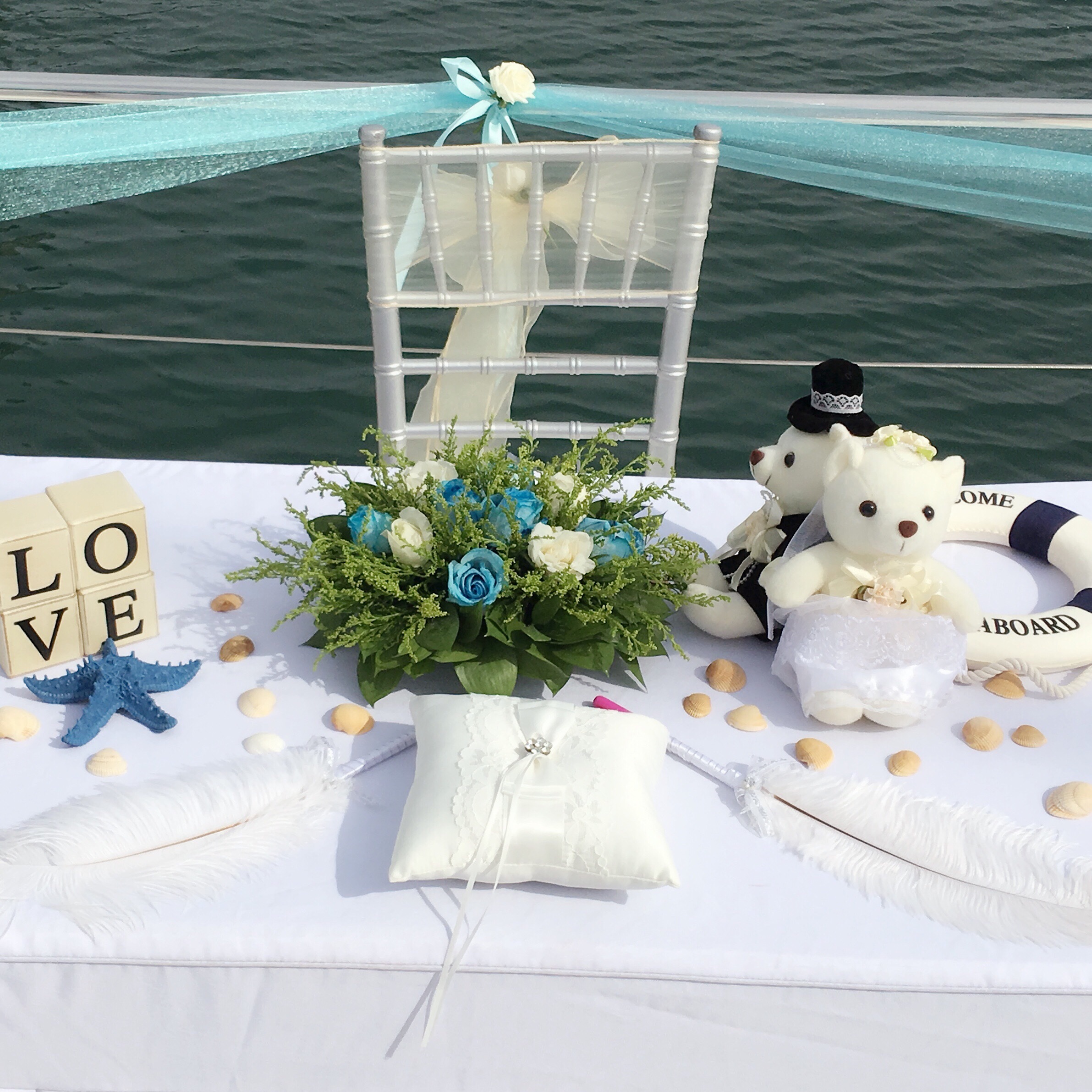 Yacht ROM Wedding Decoration Package Hehdealsg