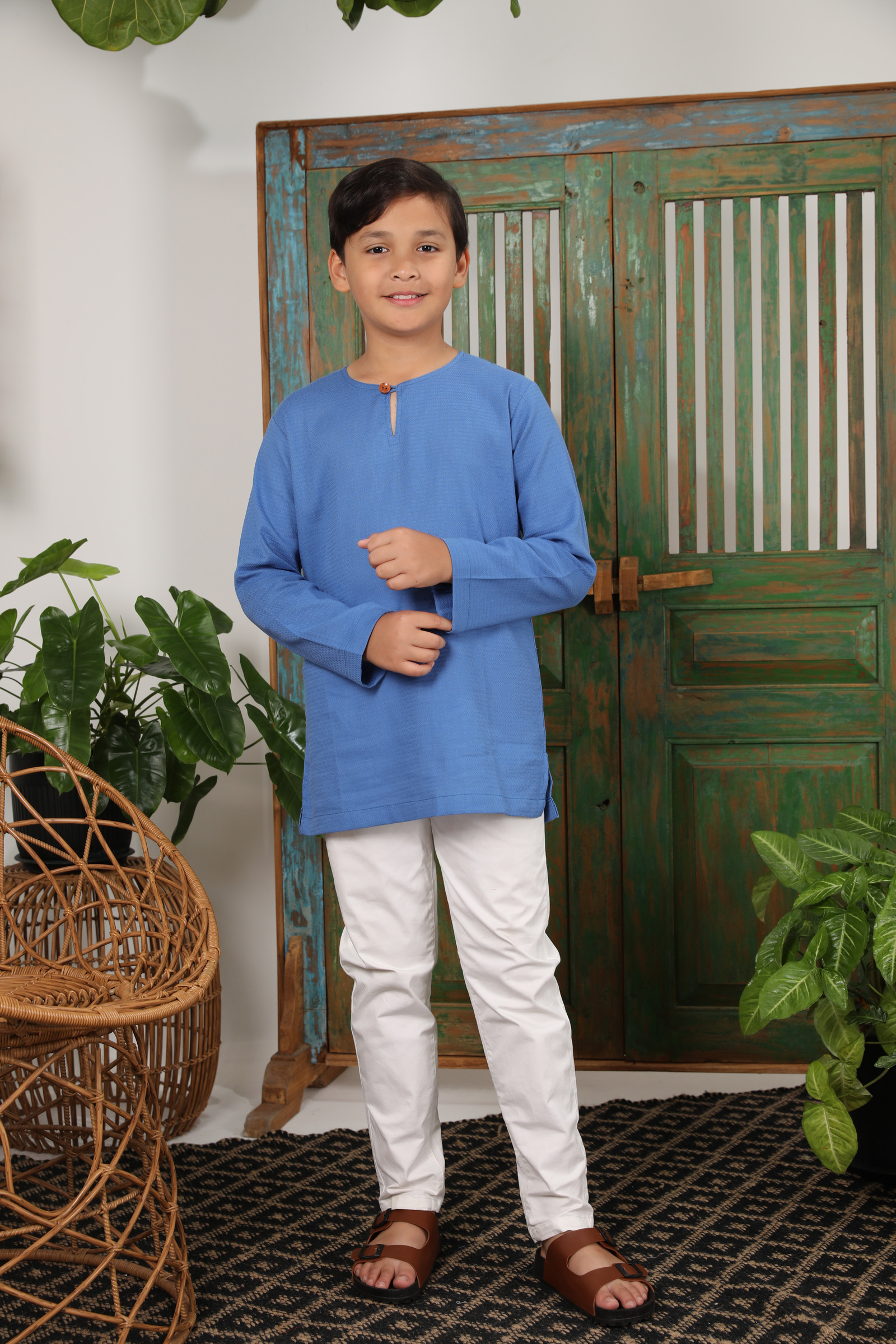 BOY KURTA BLUE