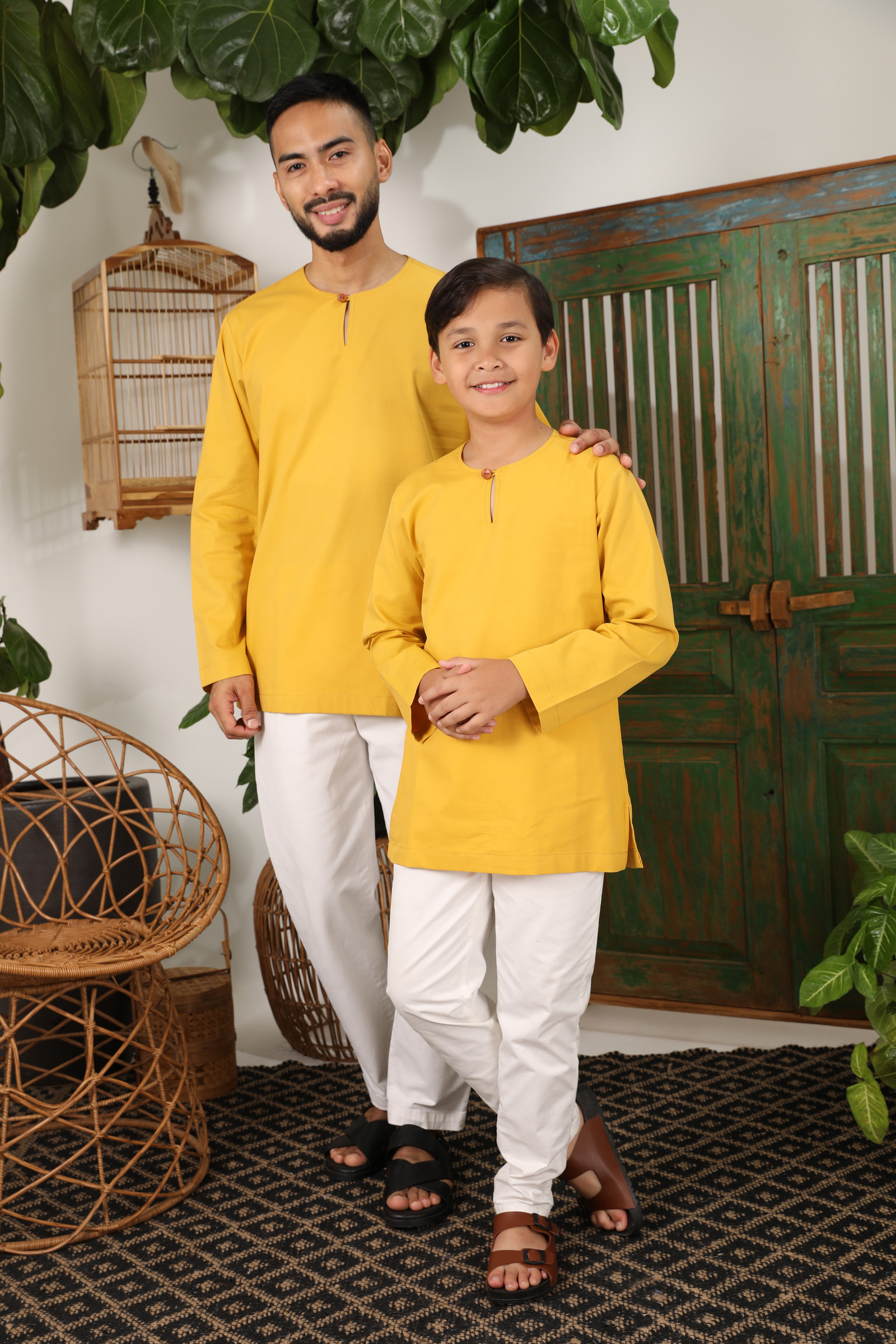 BOY KURTA YELLOW