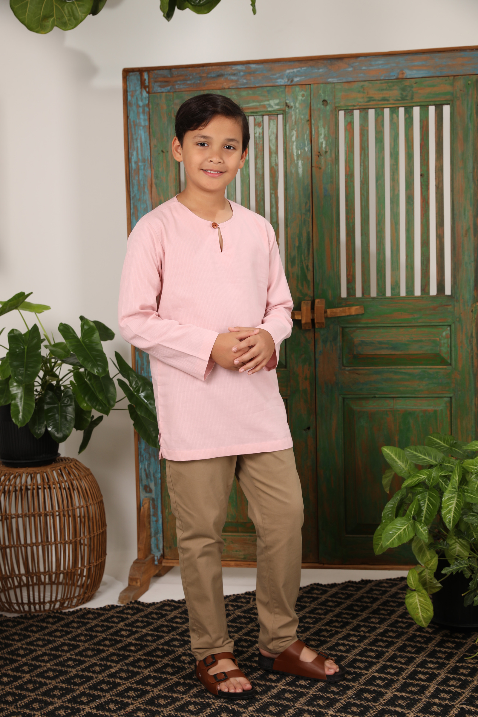 BOY KURTA PINK