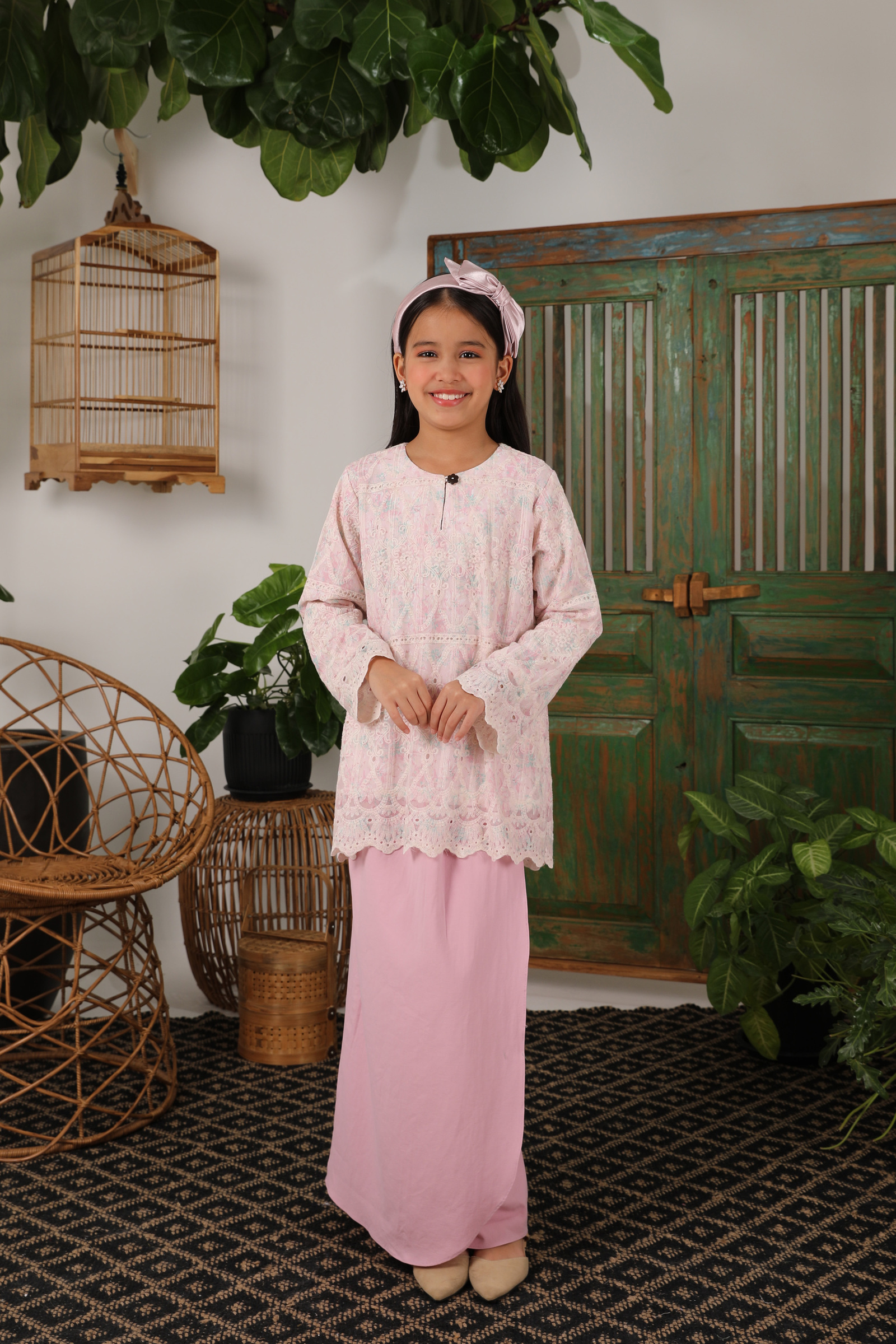 GIRL KURUNG KENANGAN PINK 03