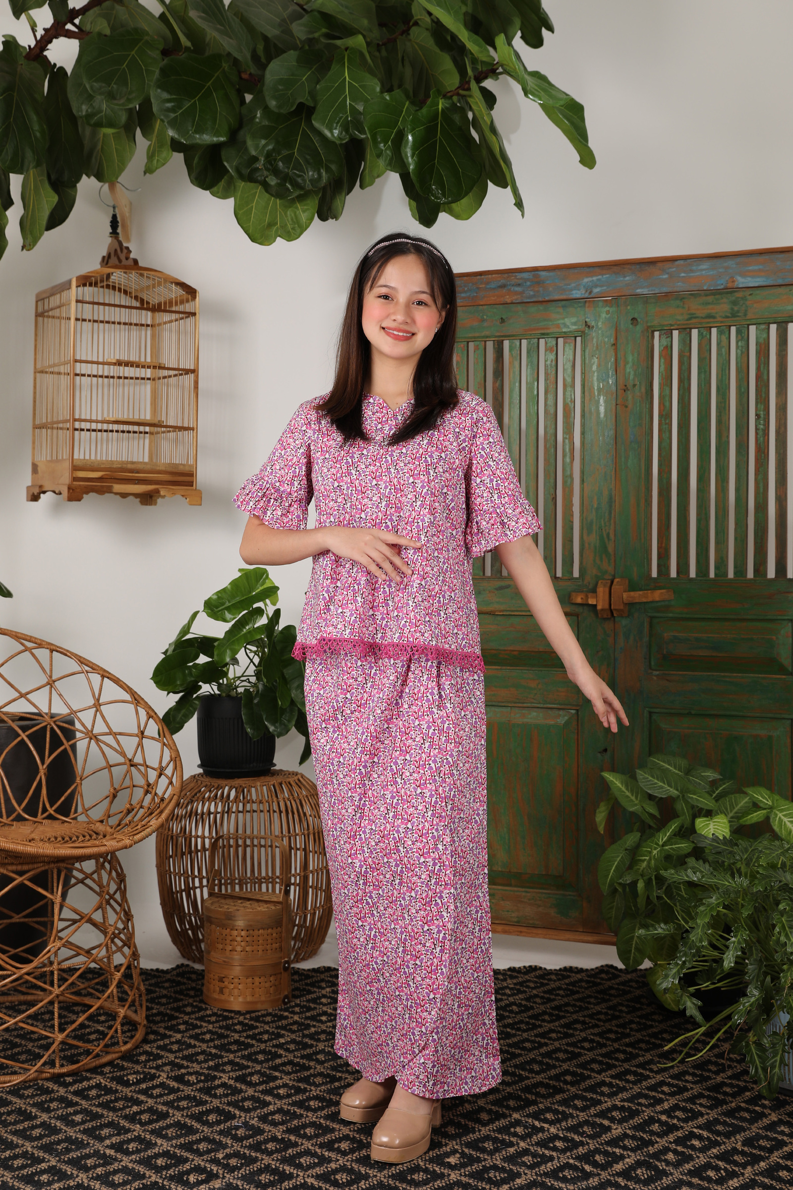 GIRL KURUNG TERPESONA PURPLE