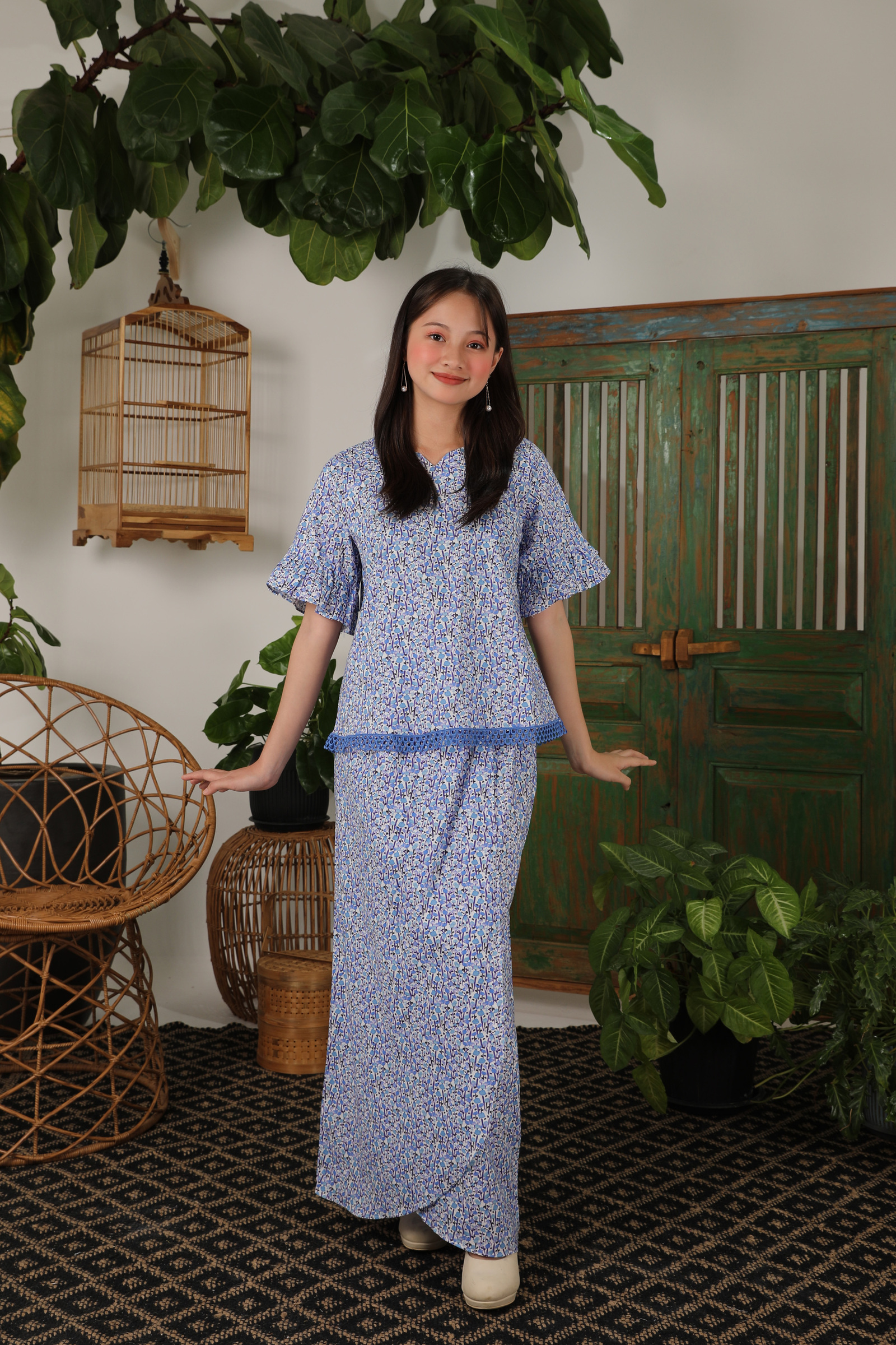 GIRL KURUNG TERPESONA BIRU