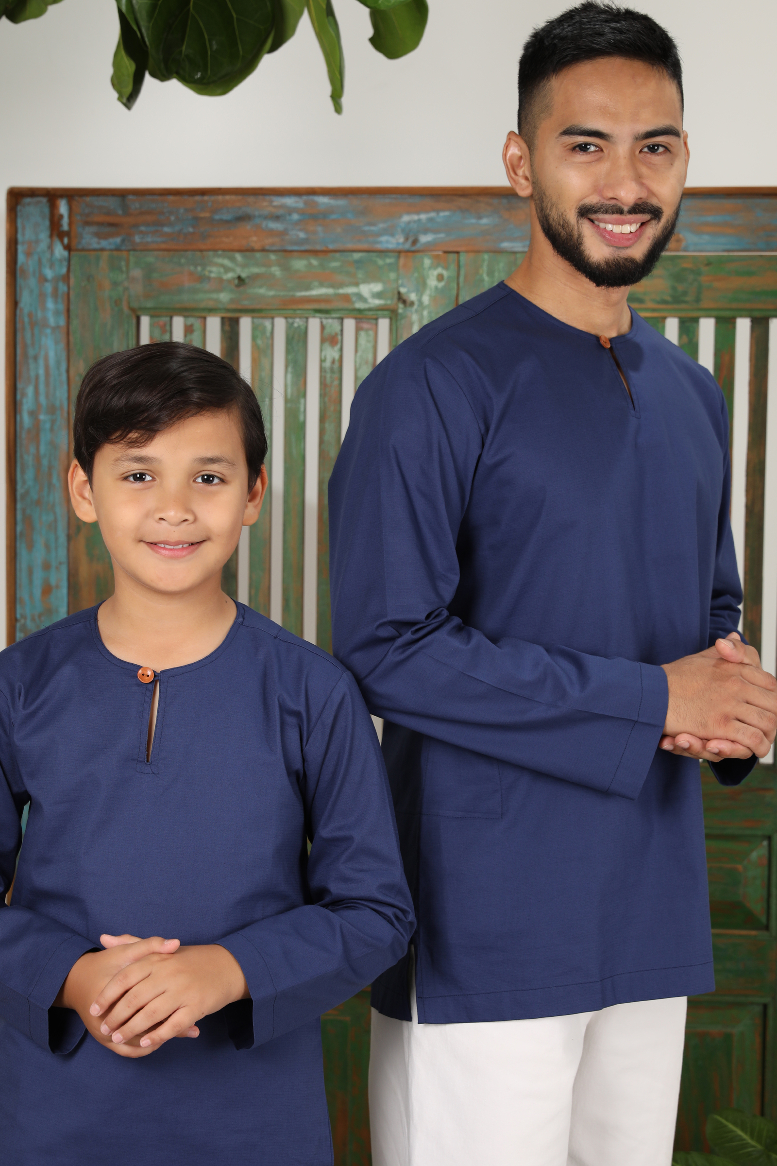 BOY KURTA DARK BLUE 2