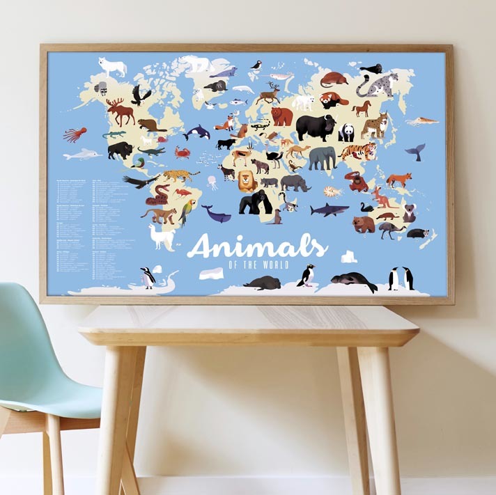 POPPIK stickers animals animaux planisphere poster.jpg POPPIK stickers animals animaux planisphere poster.jpg