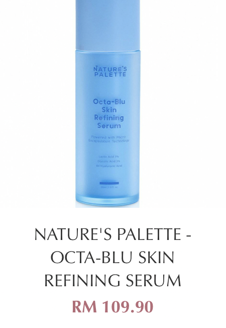 NATURE'S PALETTE - OCTA-BLU SKIN REFINING SERUM