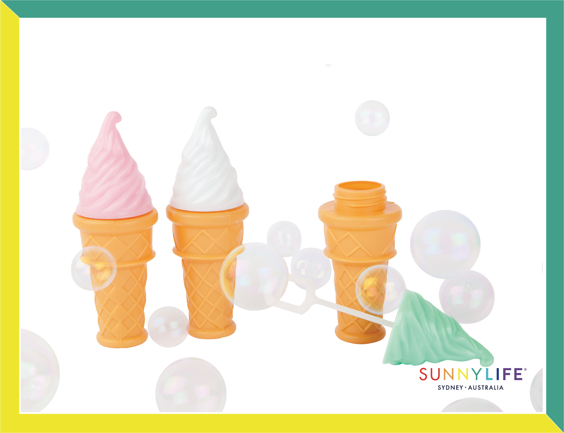 ice cream bubble 冰淇淋造型吹泡泡组 - (3入组)