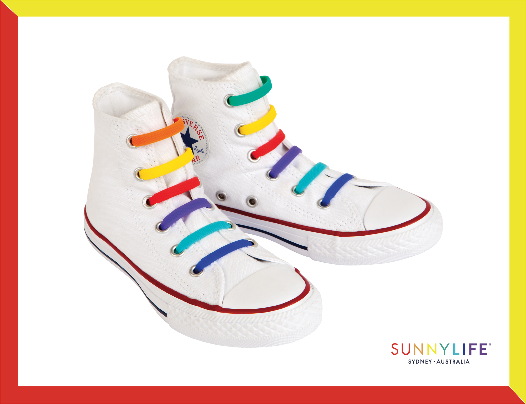 rainbow lace 彩虹鞋带