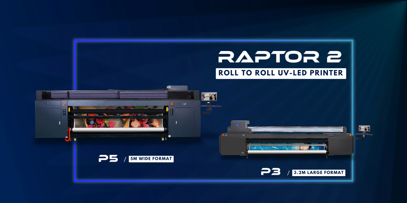 LDP Raptor 2 roll-to-roll UV printers
