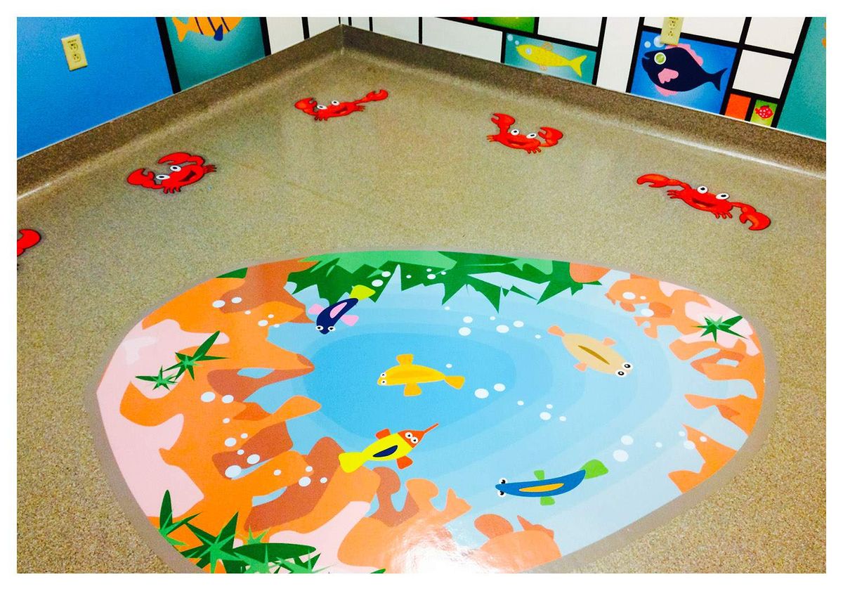 Floor graphics