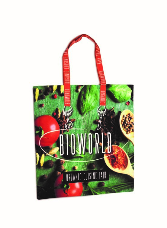Printed tote bags