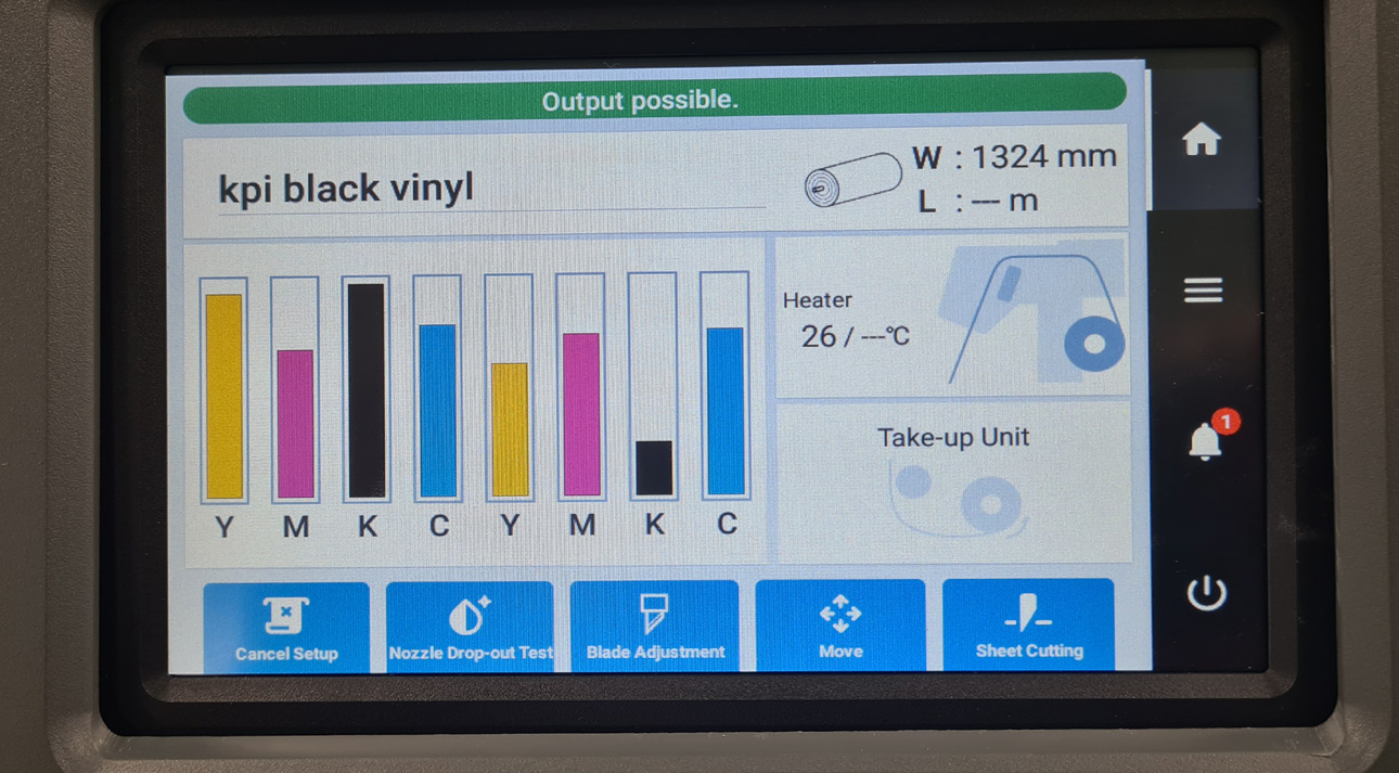 7-Inch Touchscreen Interface