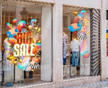 HP Latex R530 window graphics