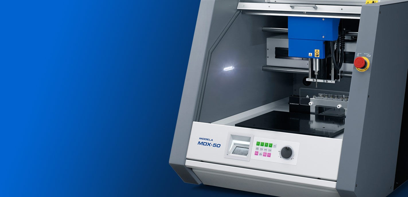 Roland MDX-50 benchtop CNC milling machine