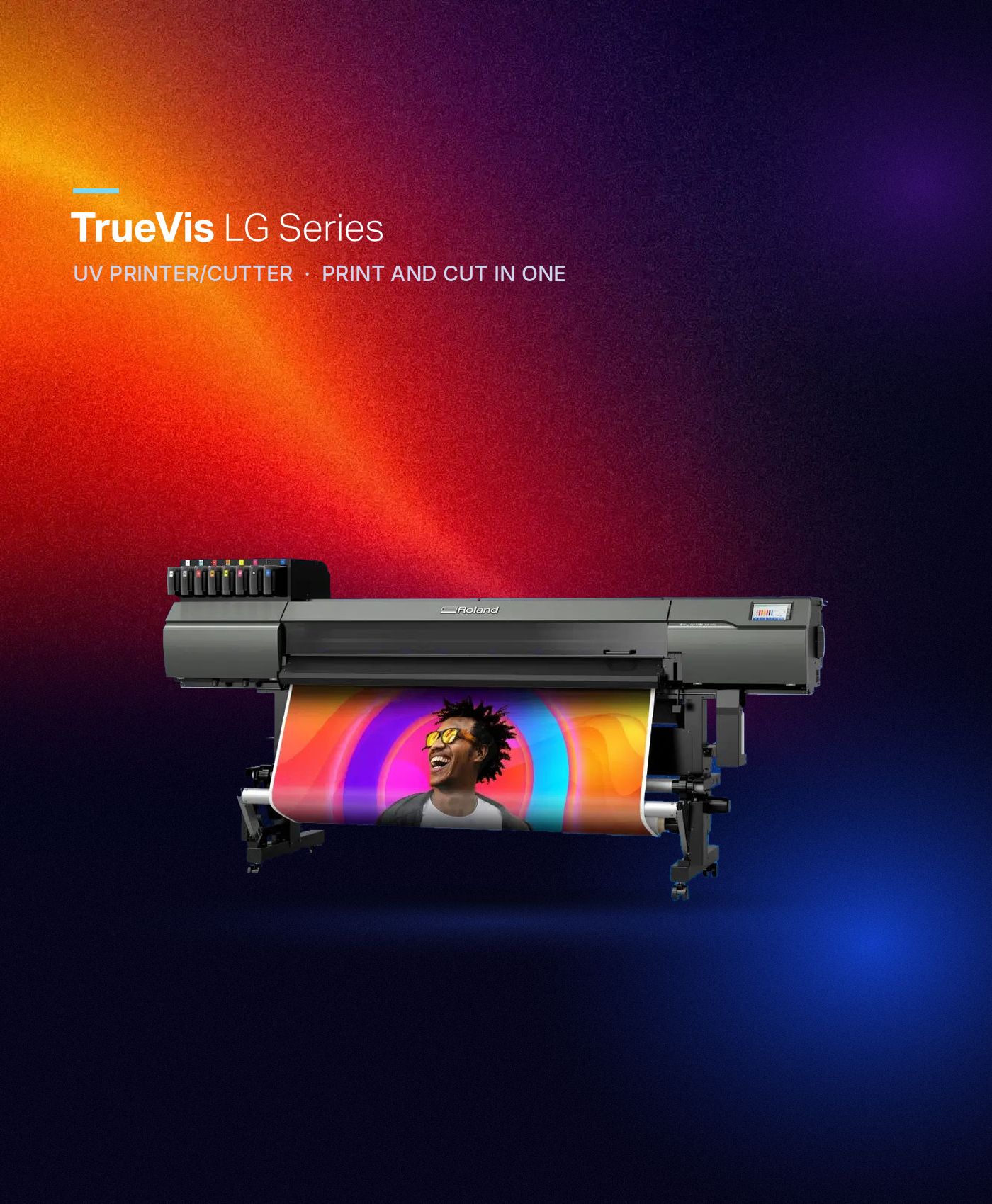 Roland TrueVIS LG Series UV printer/cutter