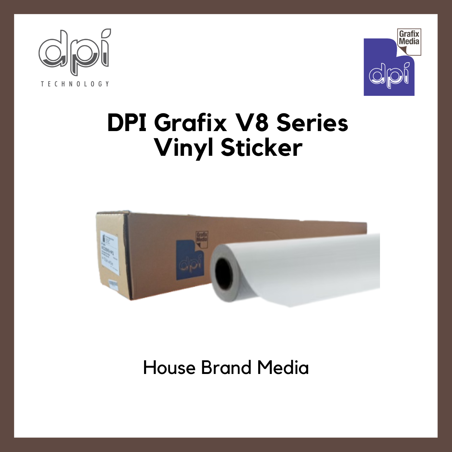 DPI Grafix V8 Series Self Adhesive Vinyl