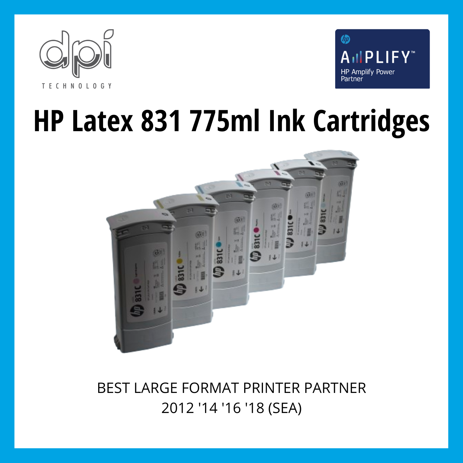 HP Latex 831 Ink Consumables