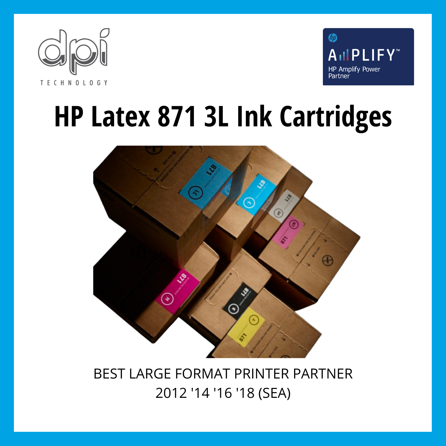 HP Latex 871 Ink Consumables