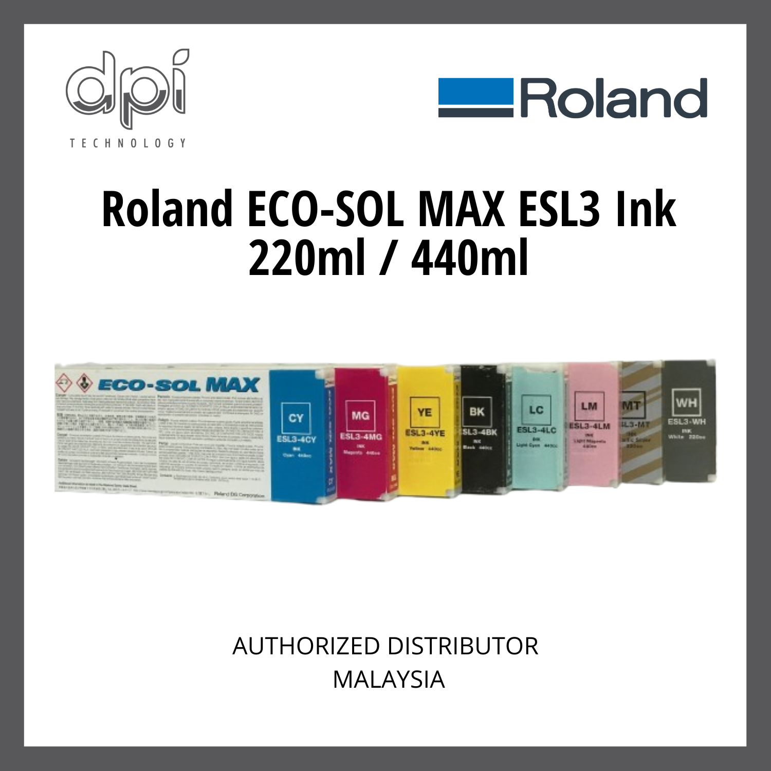 Roland Eco-Sol MAX ESL3 Ink