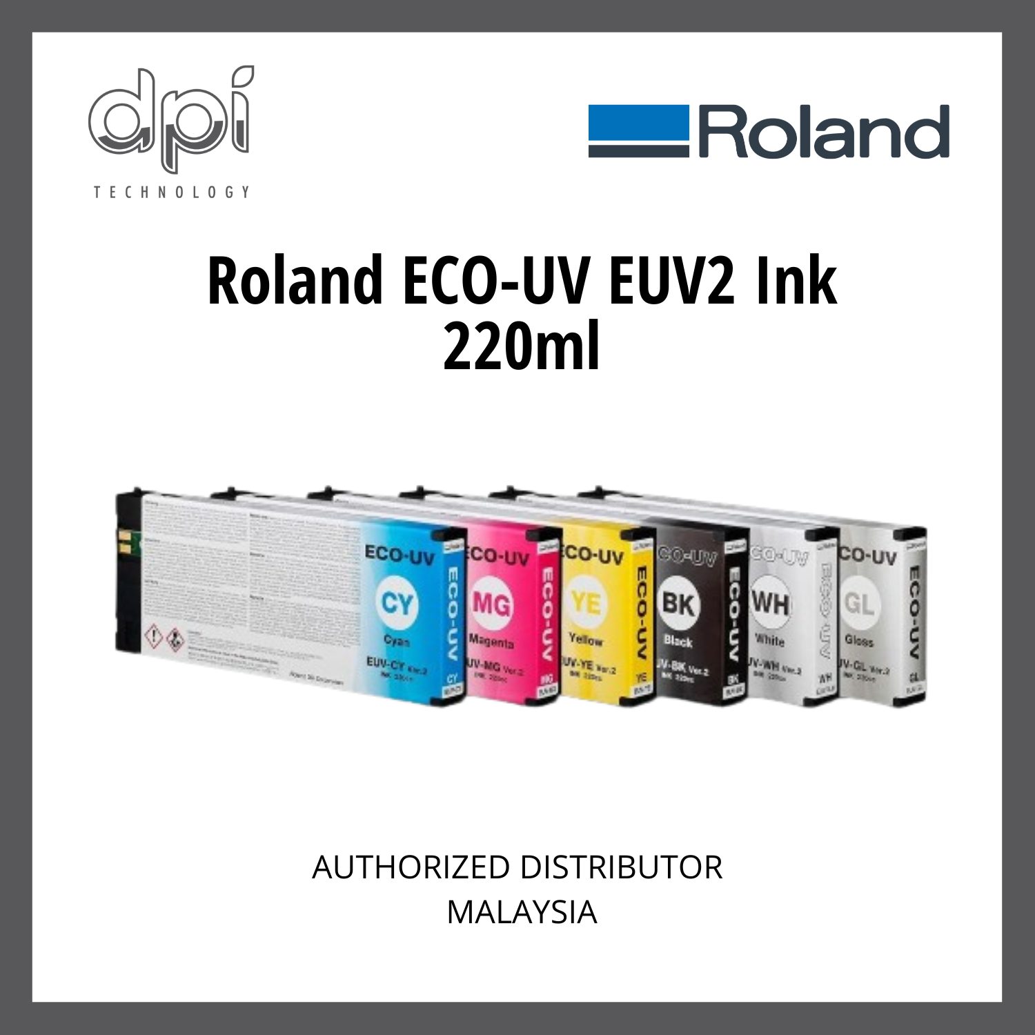 Roland Eco-UV EUV2 Ink