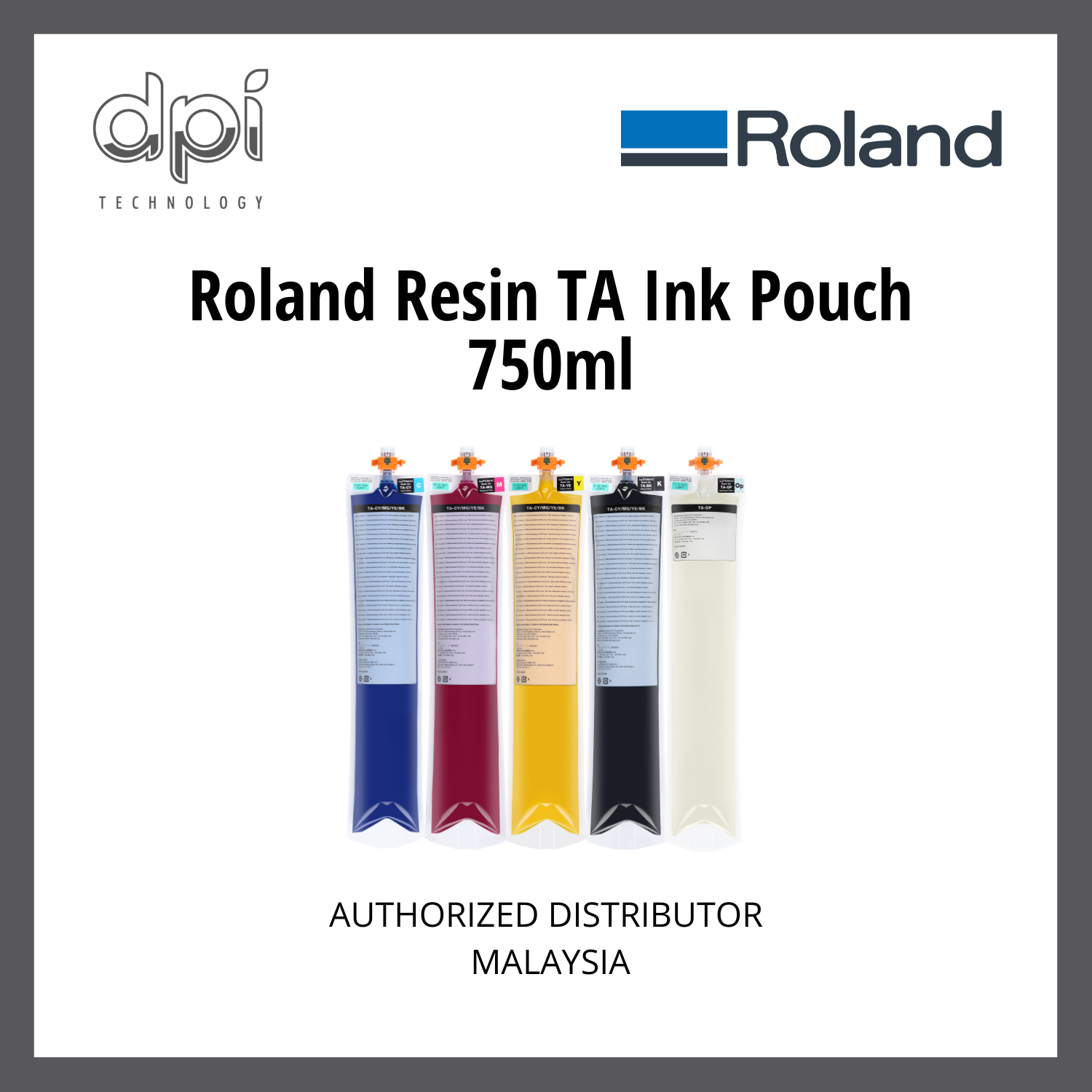 Roland Resin TA Ink Pouch