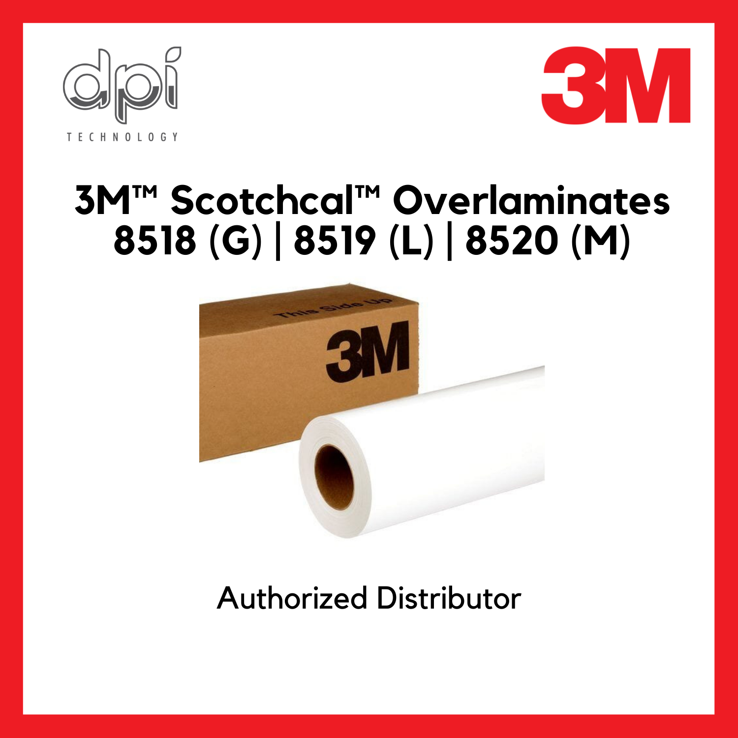 3M Scotchcal Overlaminate 8518 | 8519 | 8520