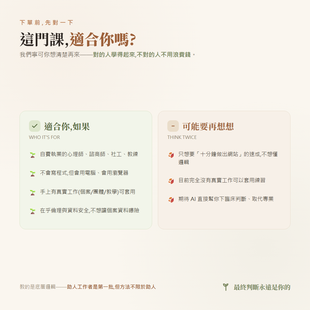 文案解釋圖-適合誰