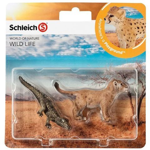 Schleich 史萊奇動物模型-蜥蜴 & 小獅子-1.jpg