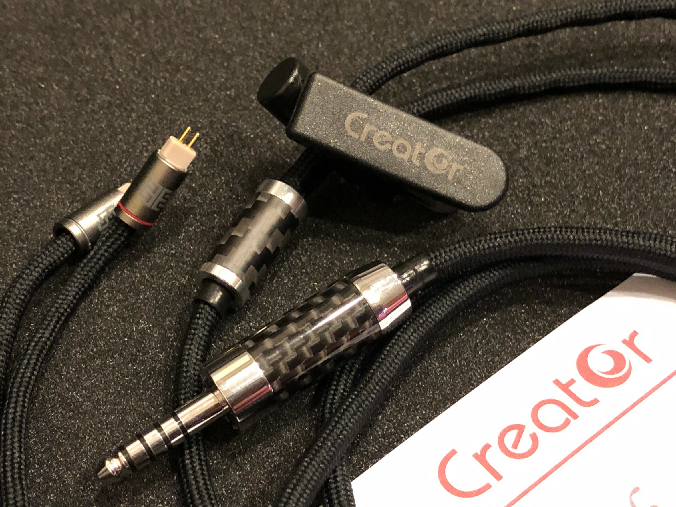 Creator Cable | Silver 4 耳機升級線– Audiolinked