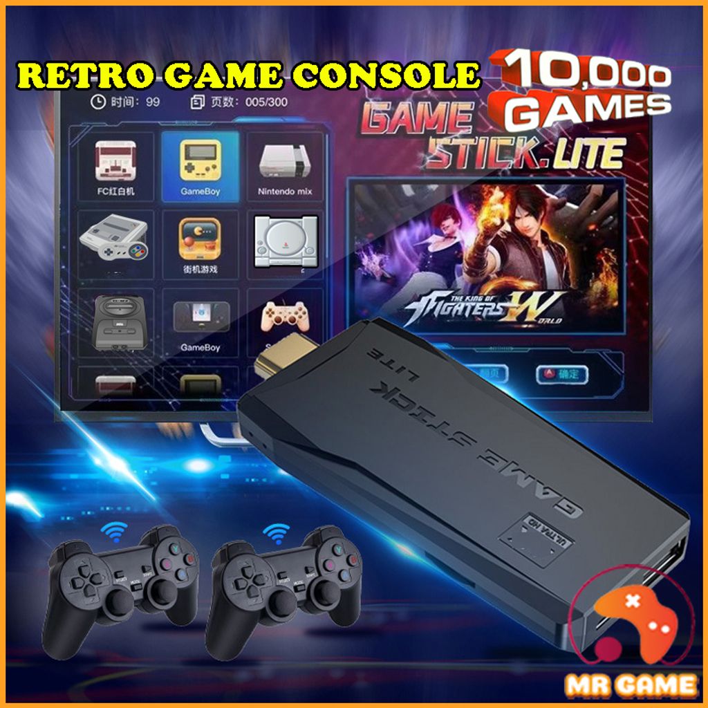 2021 10K Games Wireless TV Game Stick Retro Video Games Console – MR GAME |  mrgame.my