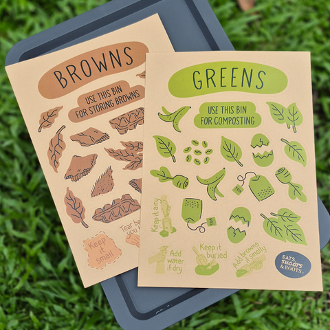Compost Starter Kit – Eats, Shoots & Roots