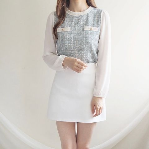 tweed top