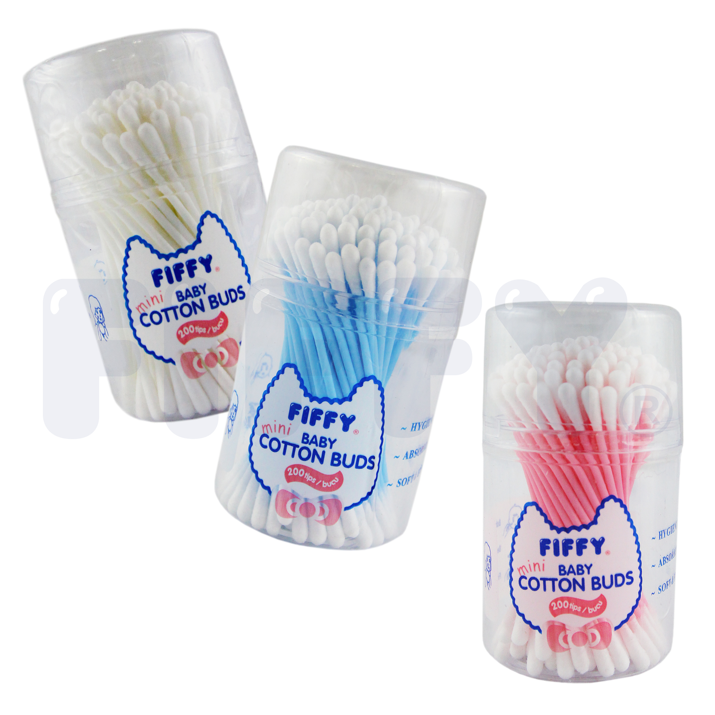 Fiffy Multi Purpose Mini Cotton Bud 200tips Fiffy Online One