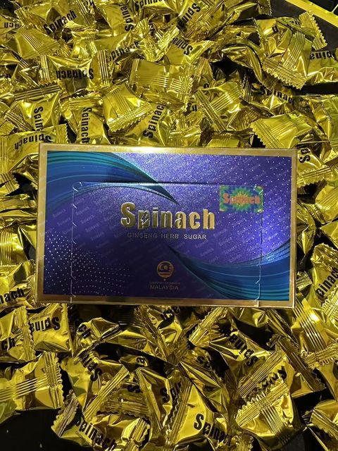 Spinach Candy 悍马金糖 | 30Pcs Per Box – Hamer Candy Malaysia | Hamer Candy 悍马糖