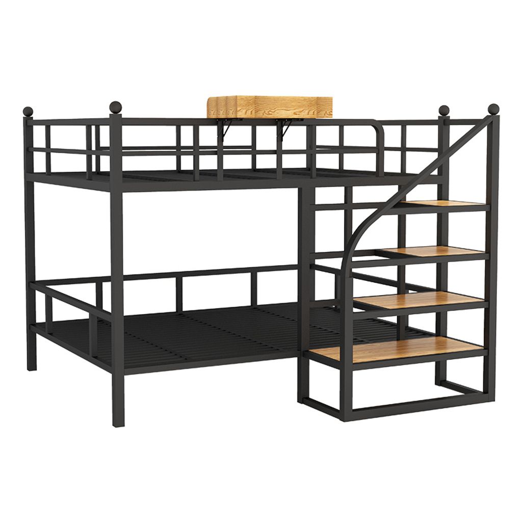 SKU-12-黑色上下床右前楼梯