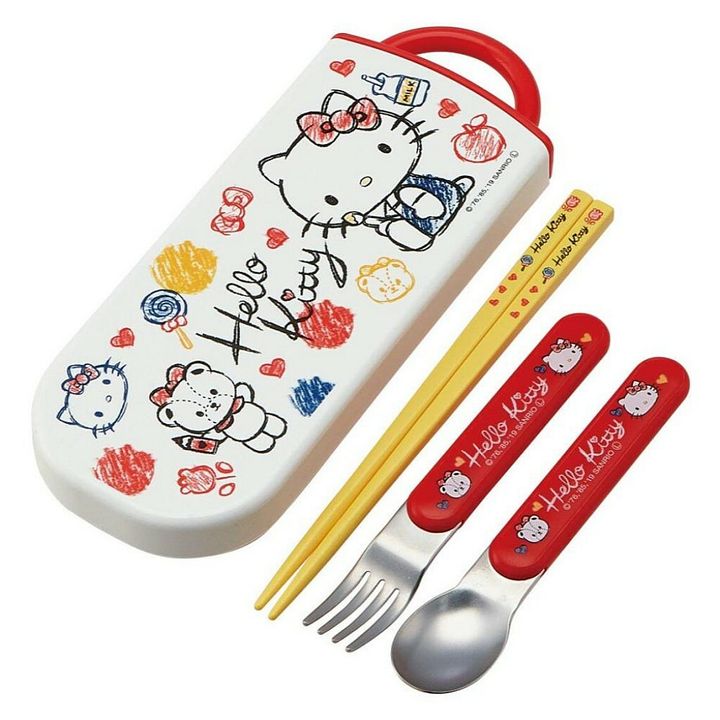 KITTY 3合1餐具組(TACC2) 日本製 4973307484735-1.jpg