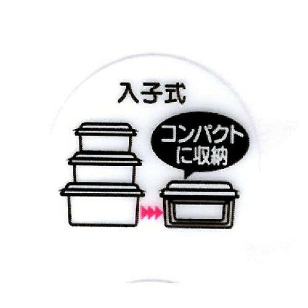 迪士尼 唐老鴨 DONALD DUCK 3入塑膠密封容器(SLUS3) 日本製 4973307375651-3.jpg