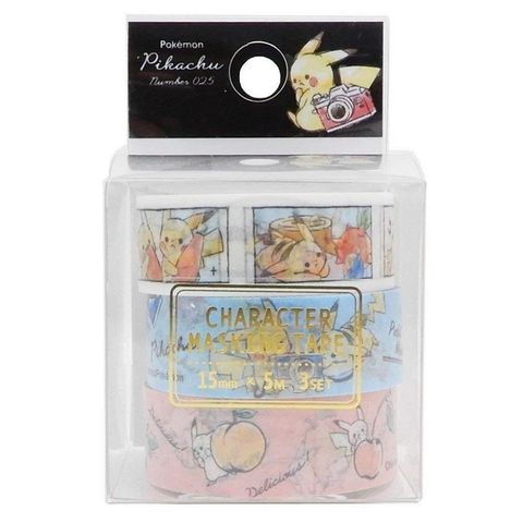 30_01_神奇寶貝 精靈寶可夢 POKÉMON 皮卡丘 3入紙膠帶 4991277068984.jpg