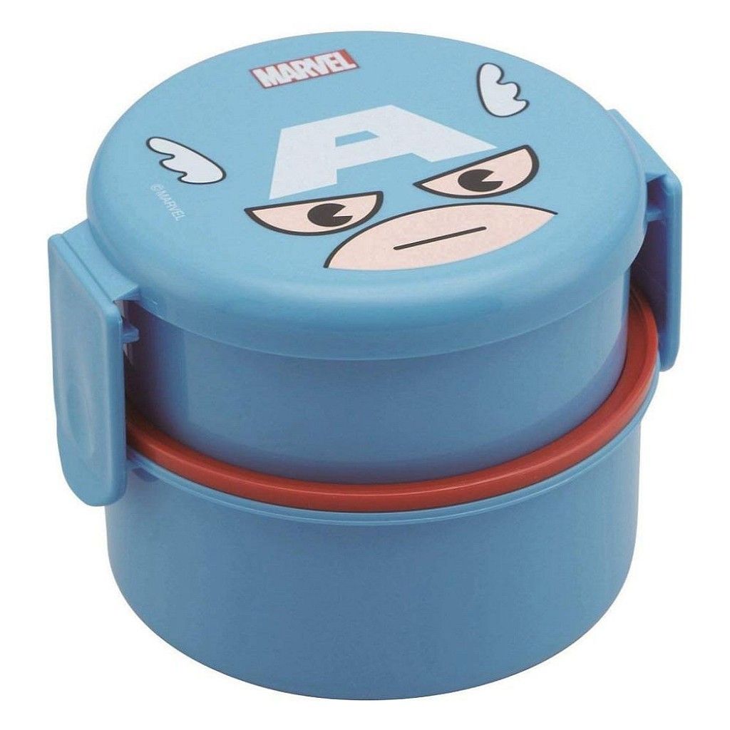 09_01_漫威 MARVEL 美國隊長 2點樂扣雙層塑膠便當盒附叉(500ML) 4973307234453.jpg