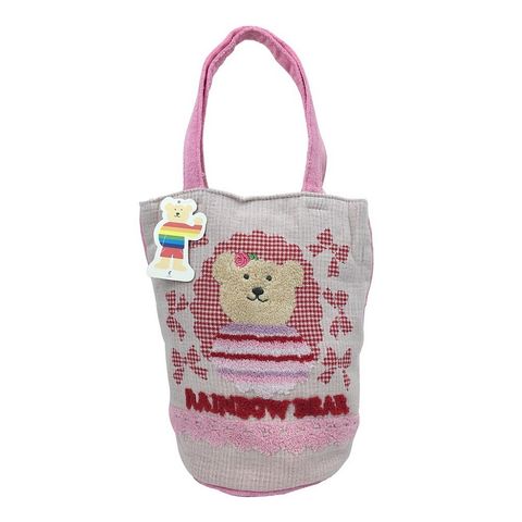 31_(特價)(海渡)彩虹熊 手提袋(825-109) 日本製 4571309021301.jpg